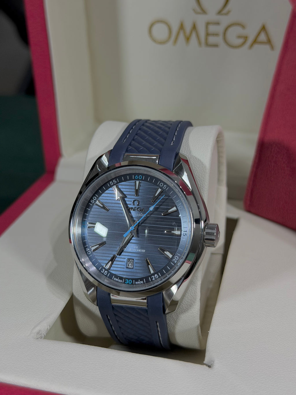 OMEGA - Seamaster Aqua Terra / Azul