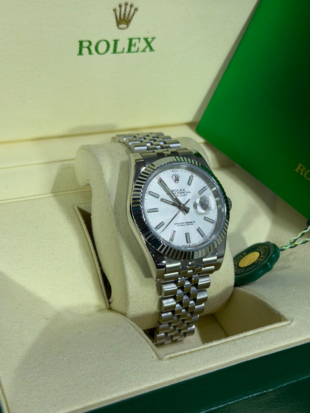 Rolex - Datejust Branco / Jubilee