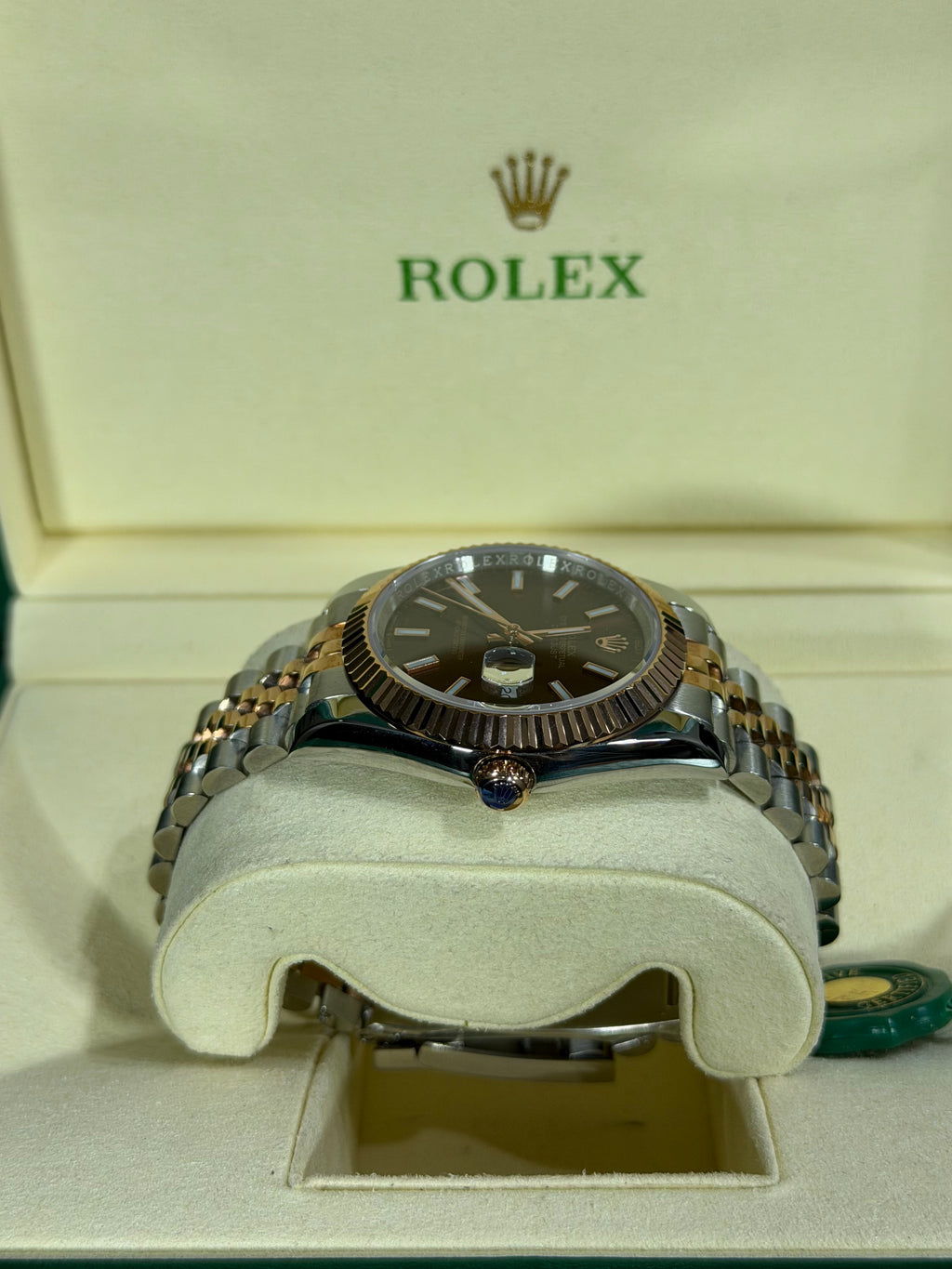 Rolex - Datejust / Chocolate / Jubilee Misto