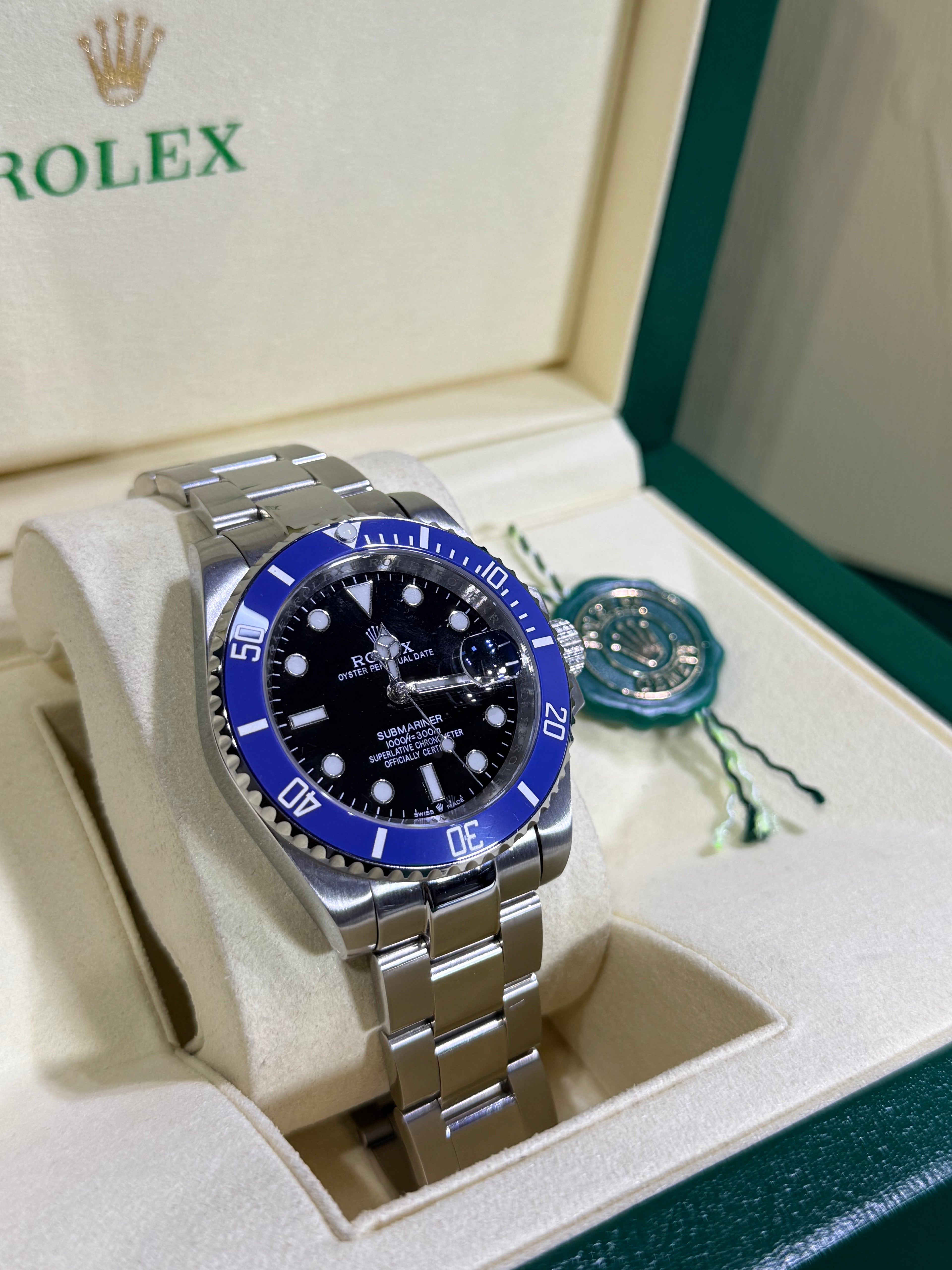 Rolex - Submariner Date Preto/Azul
