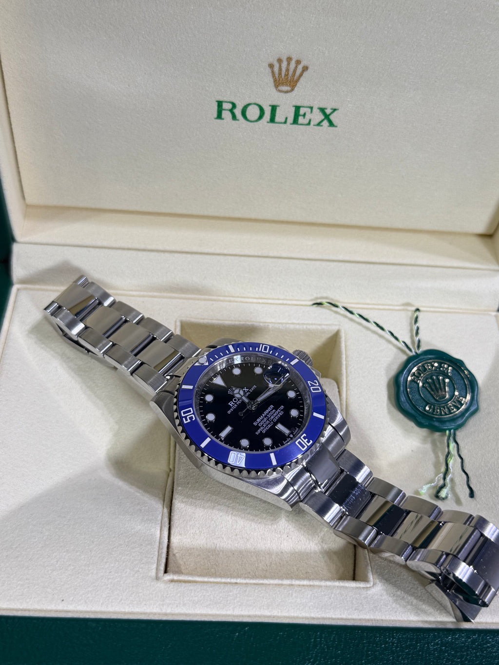 Rolex - Submariner Date Preto/Azul
