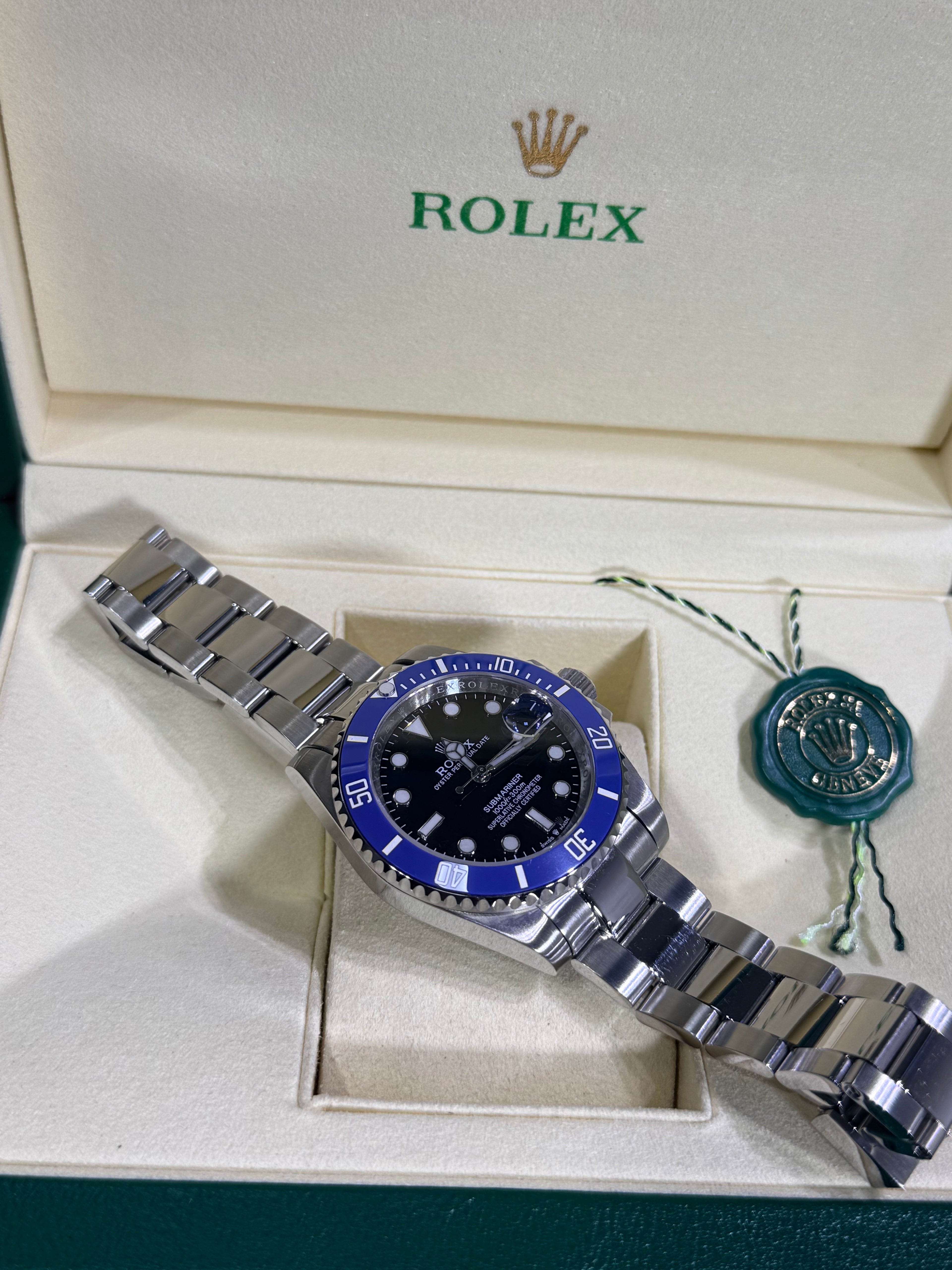 Rolex - Submariner Date Preto/Azul