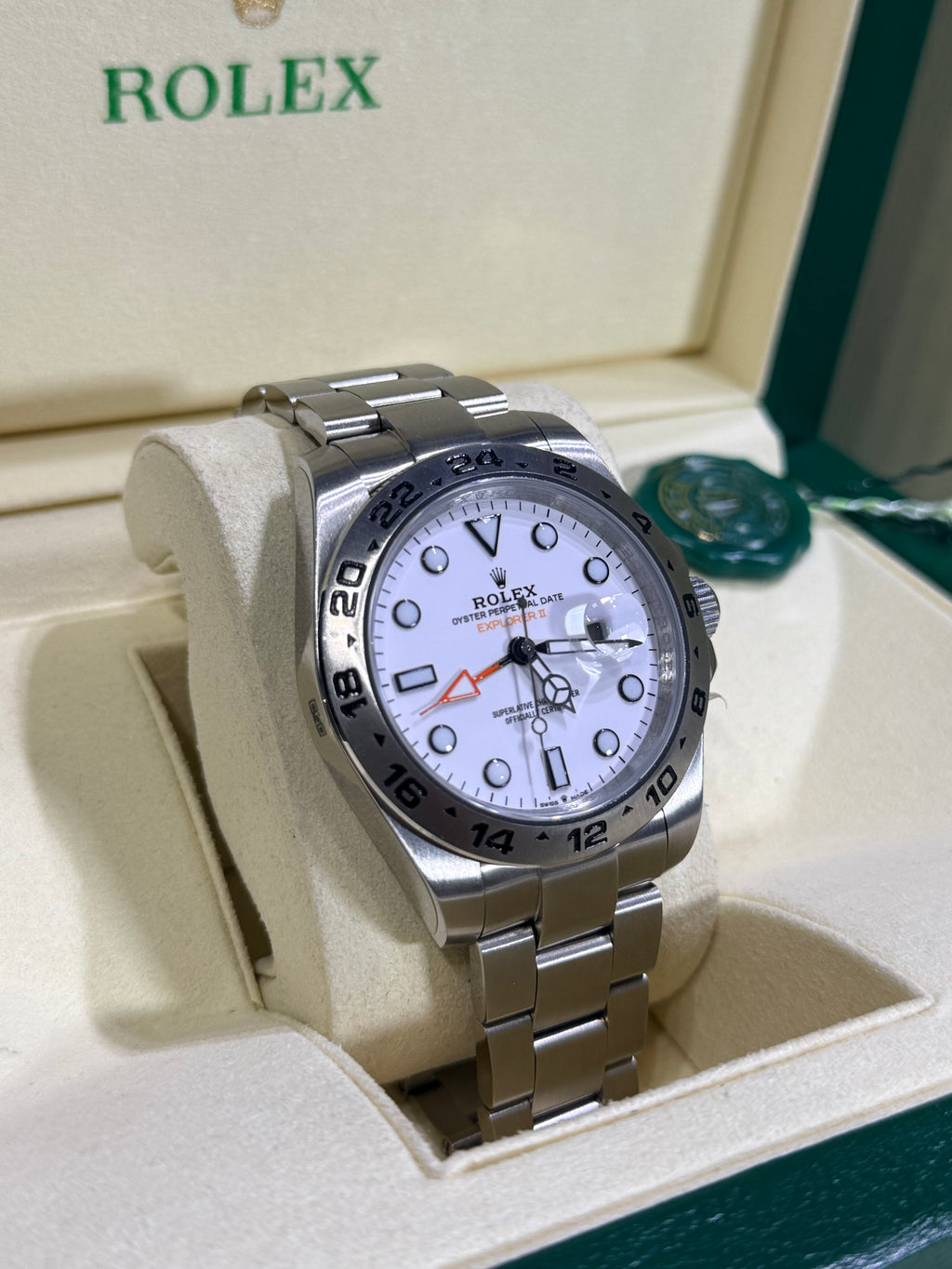 Rolex - Explorer II Polar White Dial