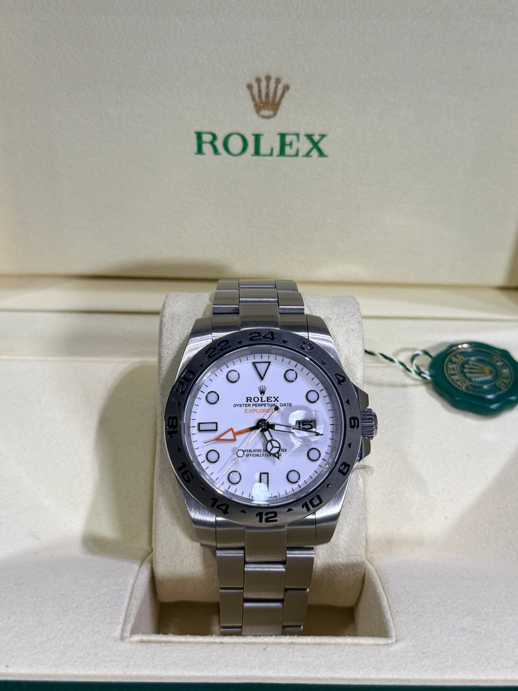 Rolex - Explorer II Polar White Dial