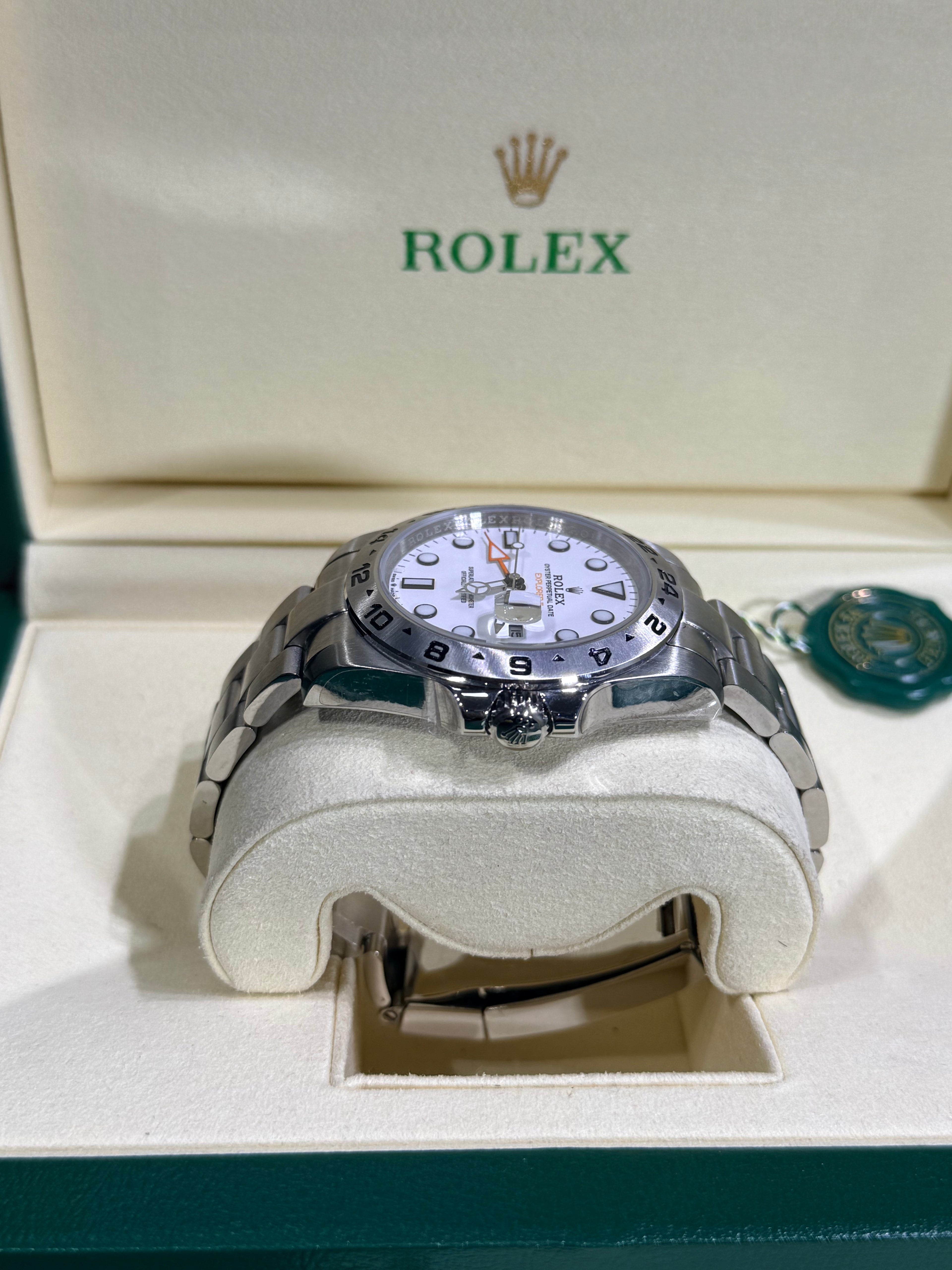 Rolex - Explorer II Polar White Dial