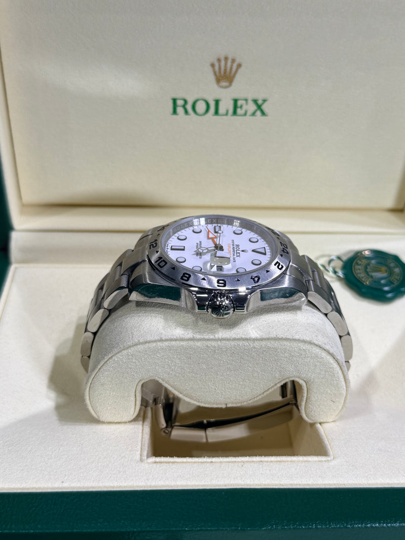 Rolex - Explorer II Polar White Dial