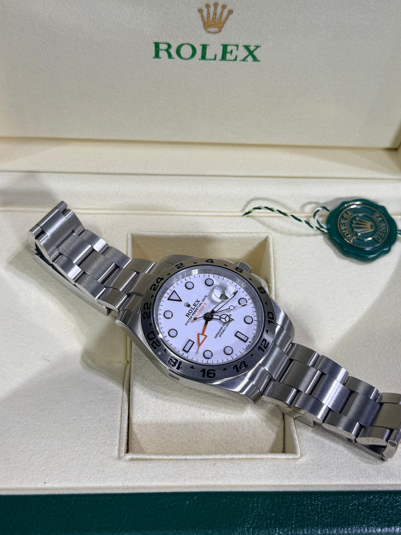 Rolex - Explorer II Polar White Dial