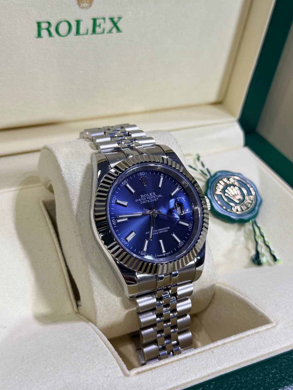 Rolex - Datejust Azul / Jubilee