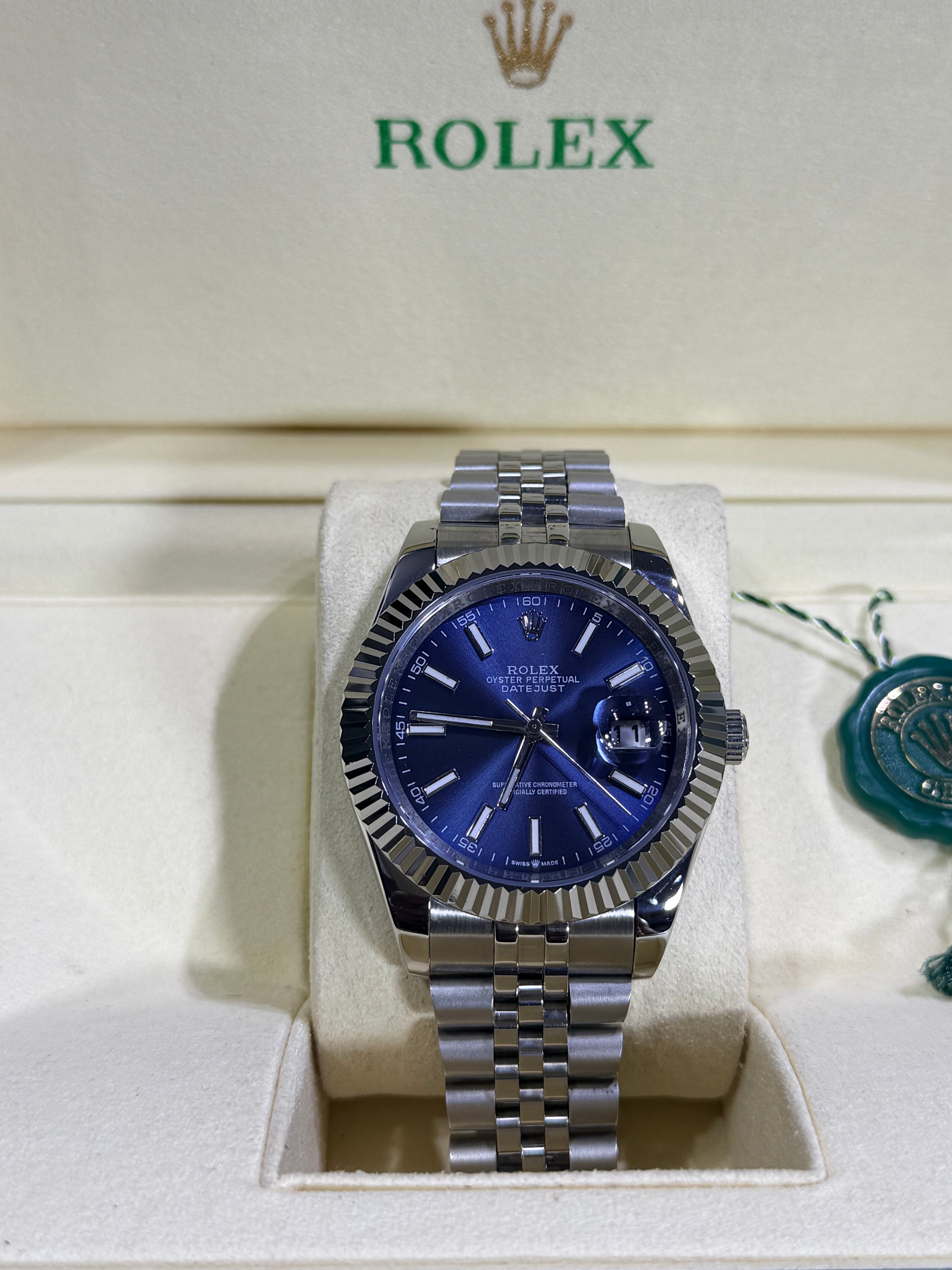 Rolex - Datejust Azul / Jubilee