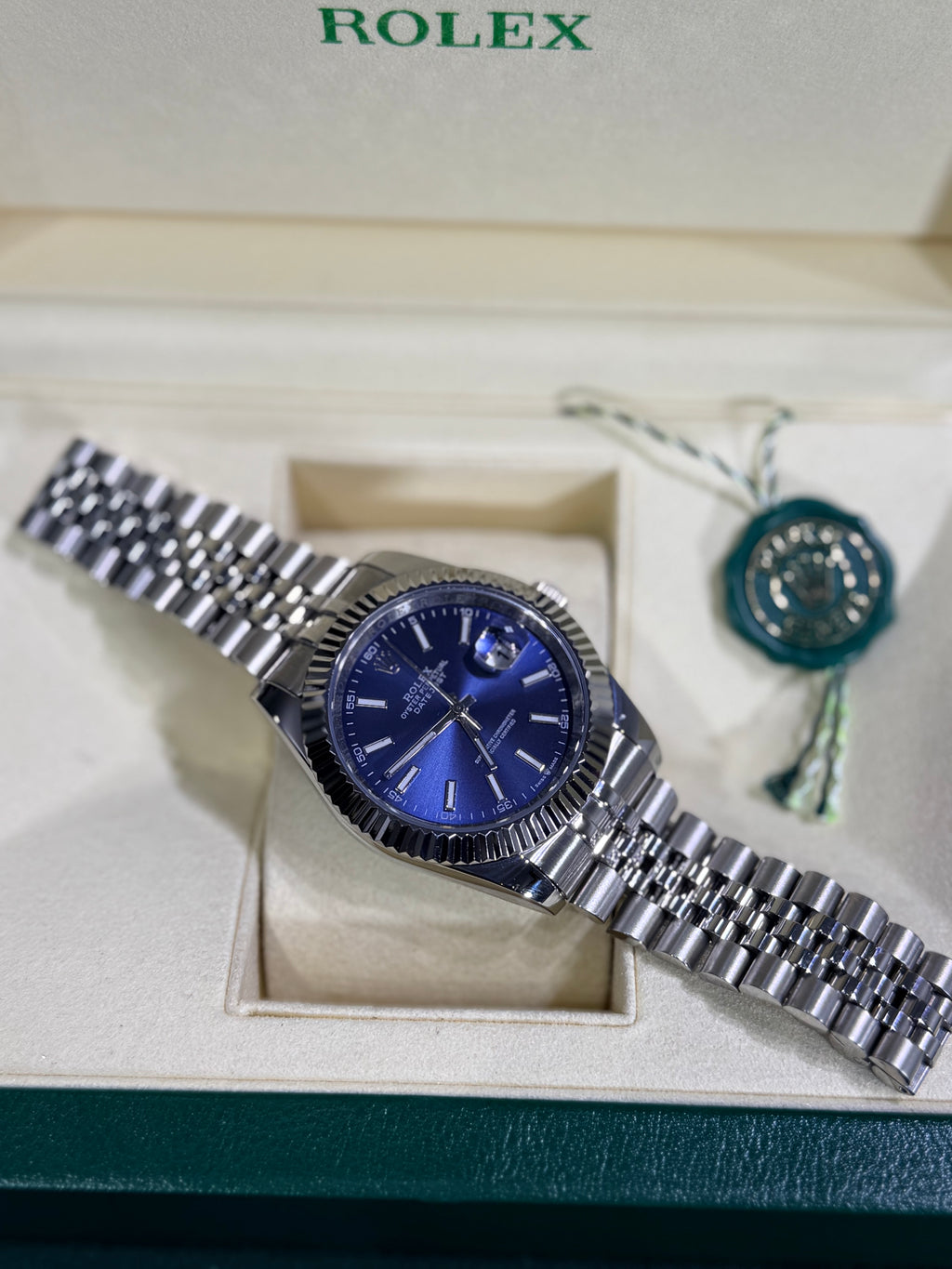 Rolex - Datejust Azul / Jubilee
