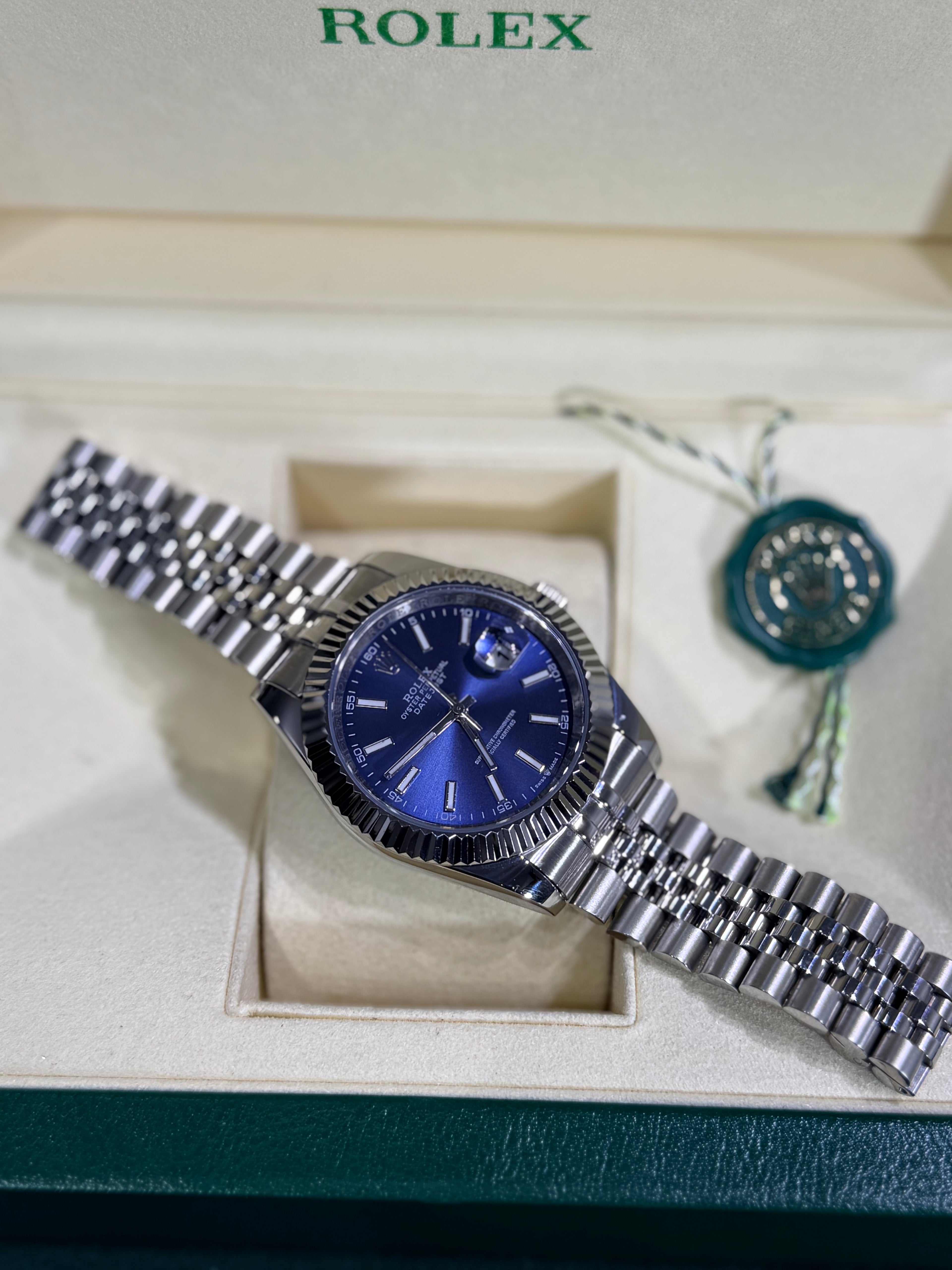 Rolex - Datejust Azul / Jubilee