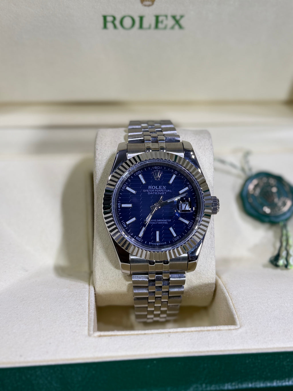 Rolex - Datejust Azul / Jubilee