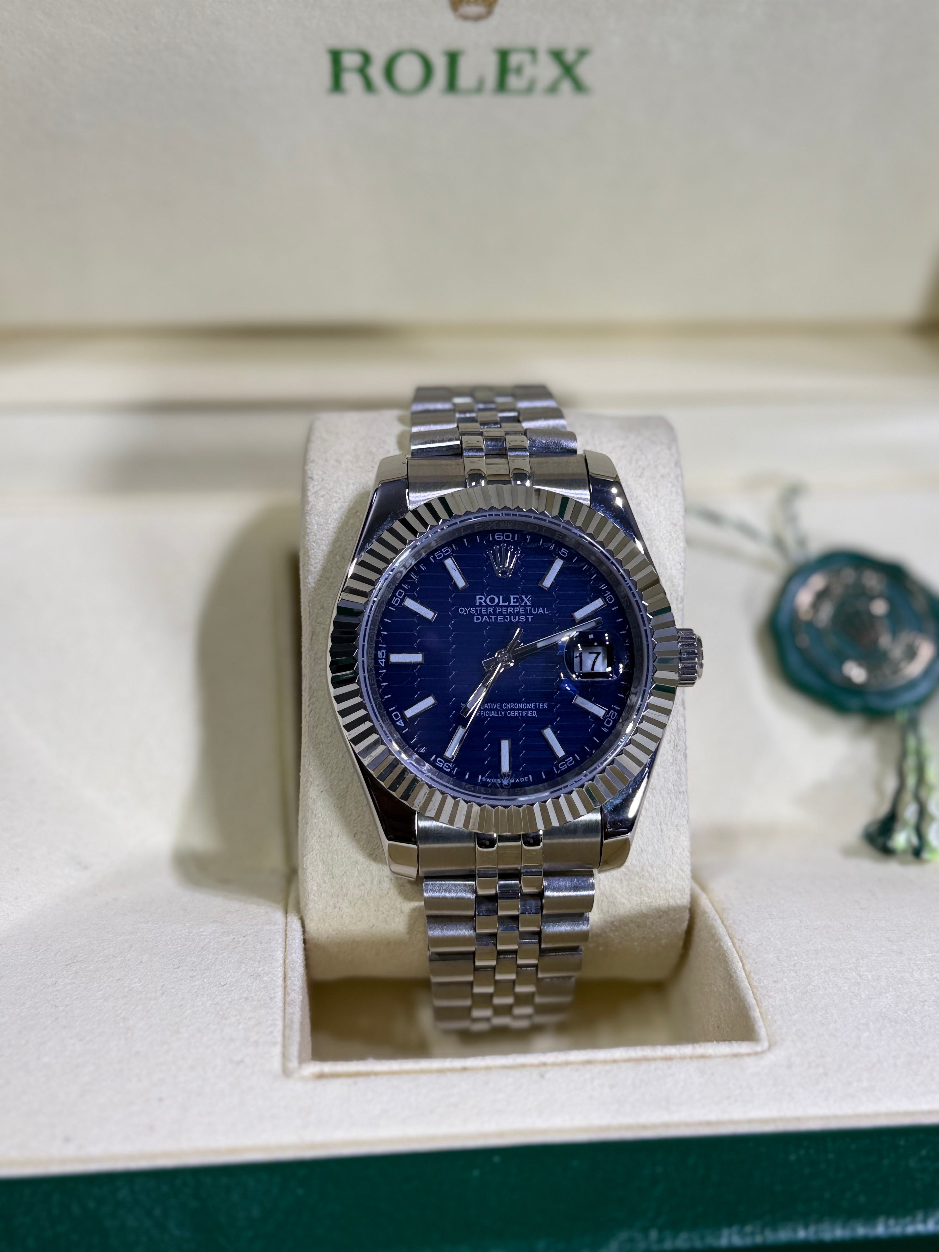 Rolex - Datejust Azul / Jubilee