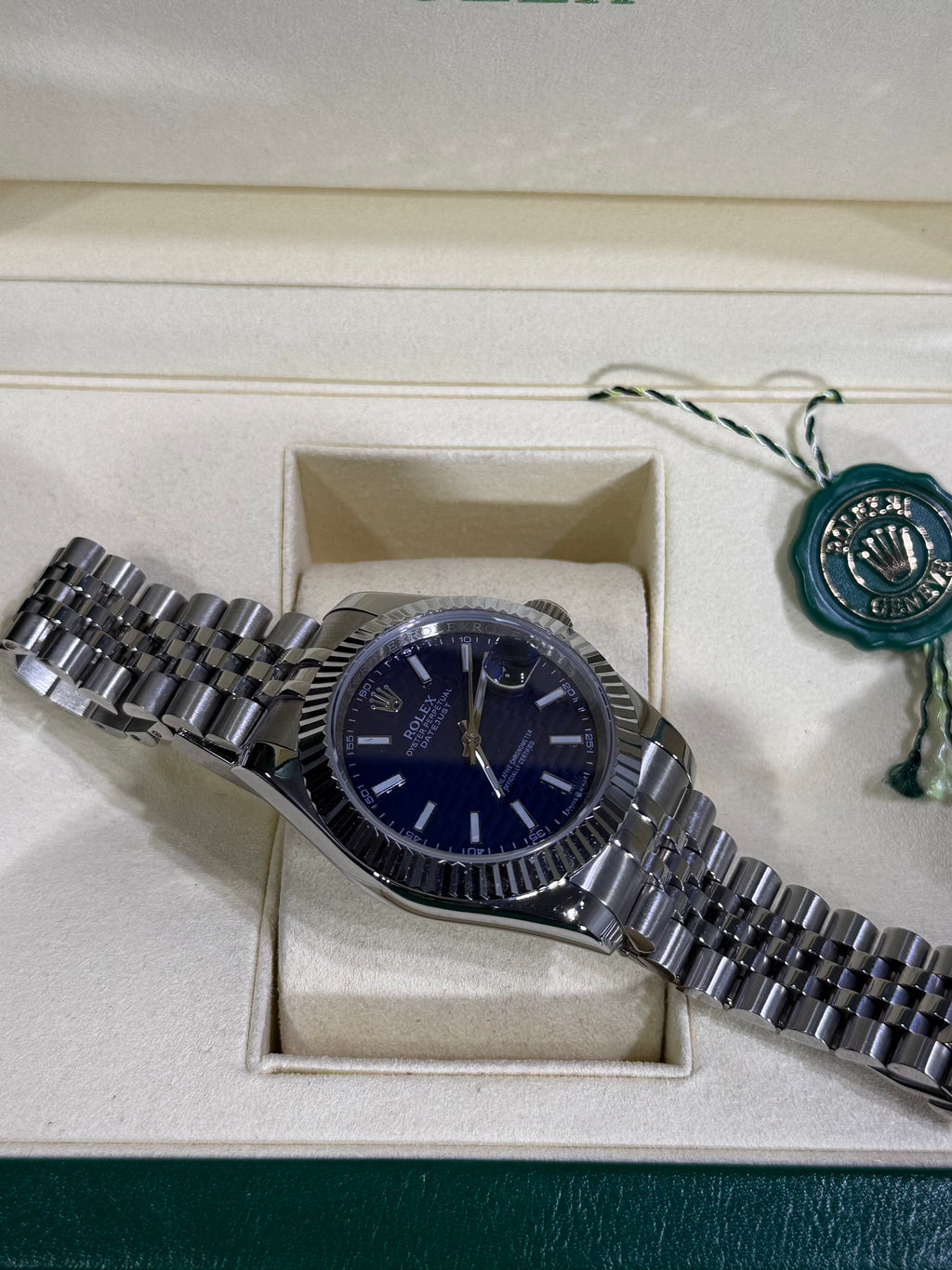 Rolex - Datejust Azul / Jubilee