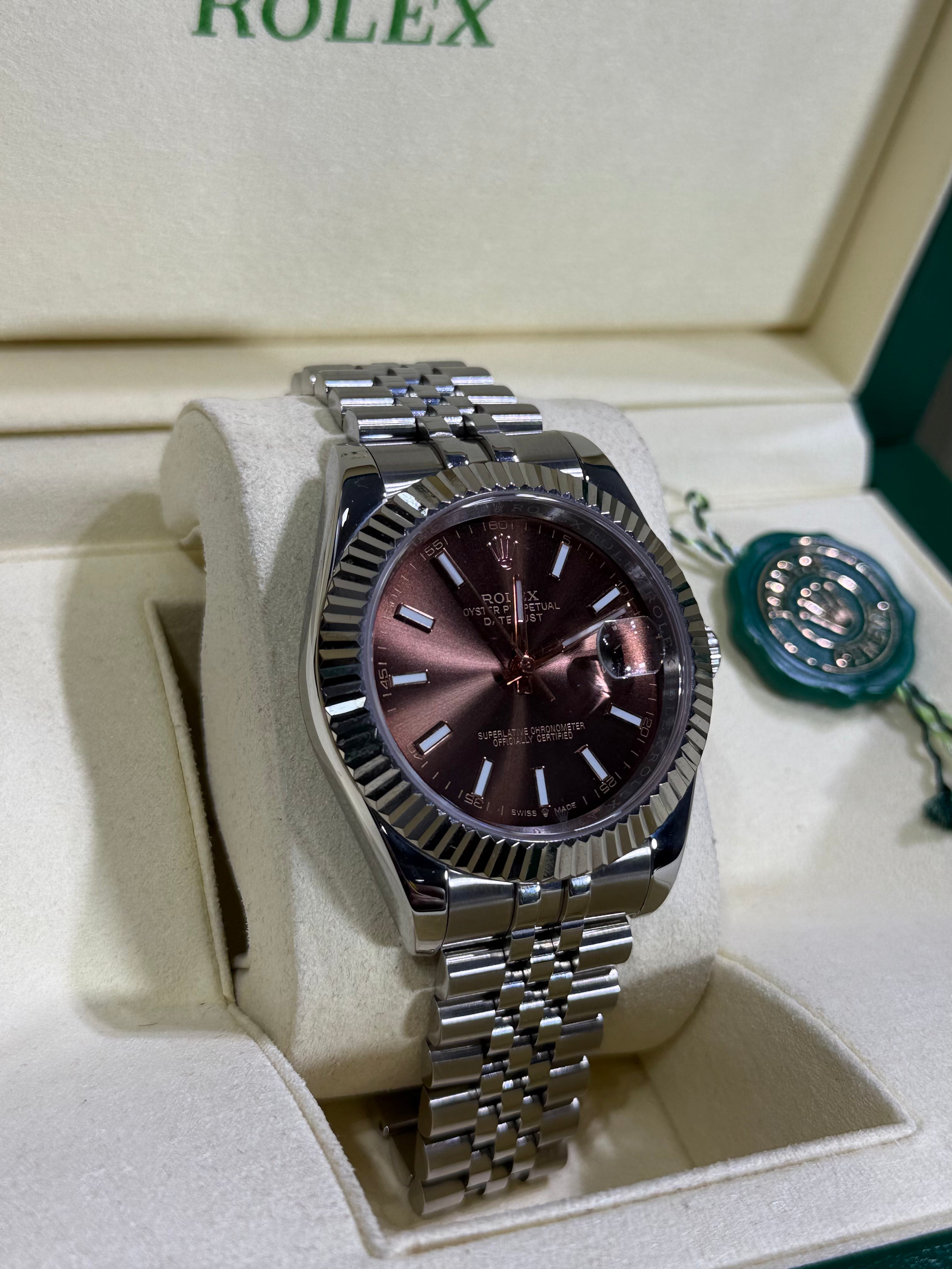 Rolex - Datejust / Jubilee / Chocolate