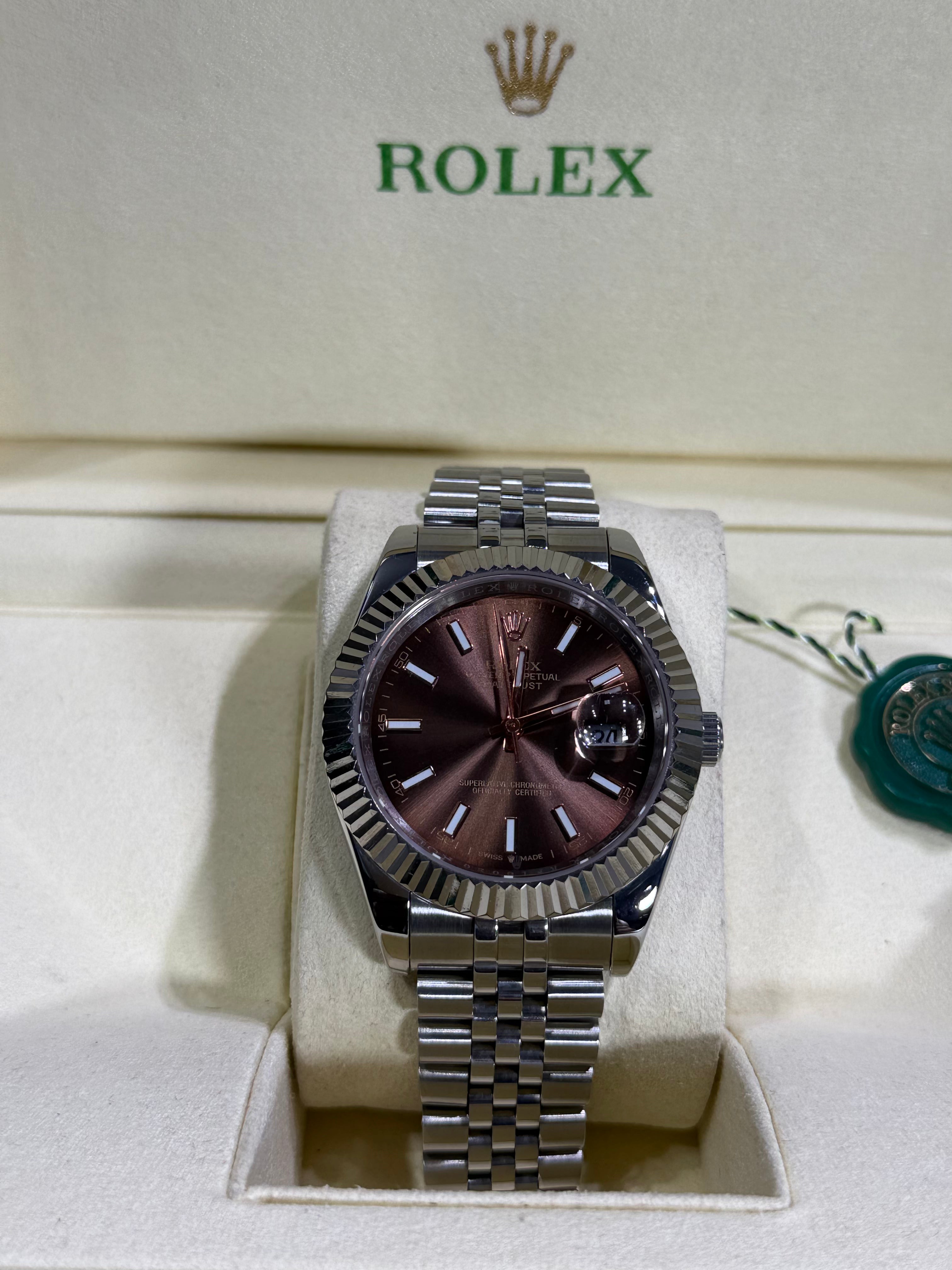 Rolex - Datejust / Jubilee / Chocolate