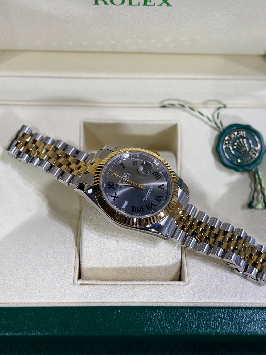Rolex - Datejust 41 Two Tone / Wimbledon