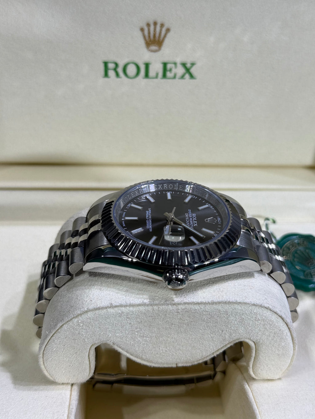 Rolex - Datejust / Cinza / Jubilee