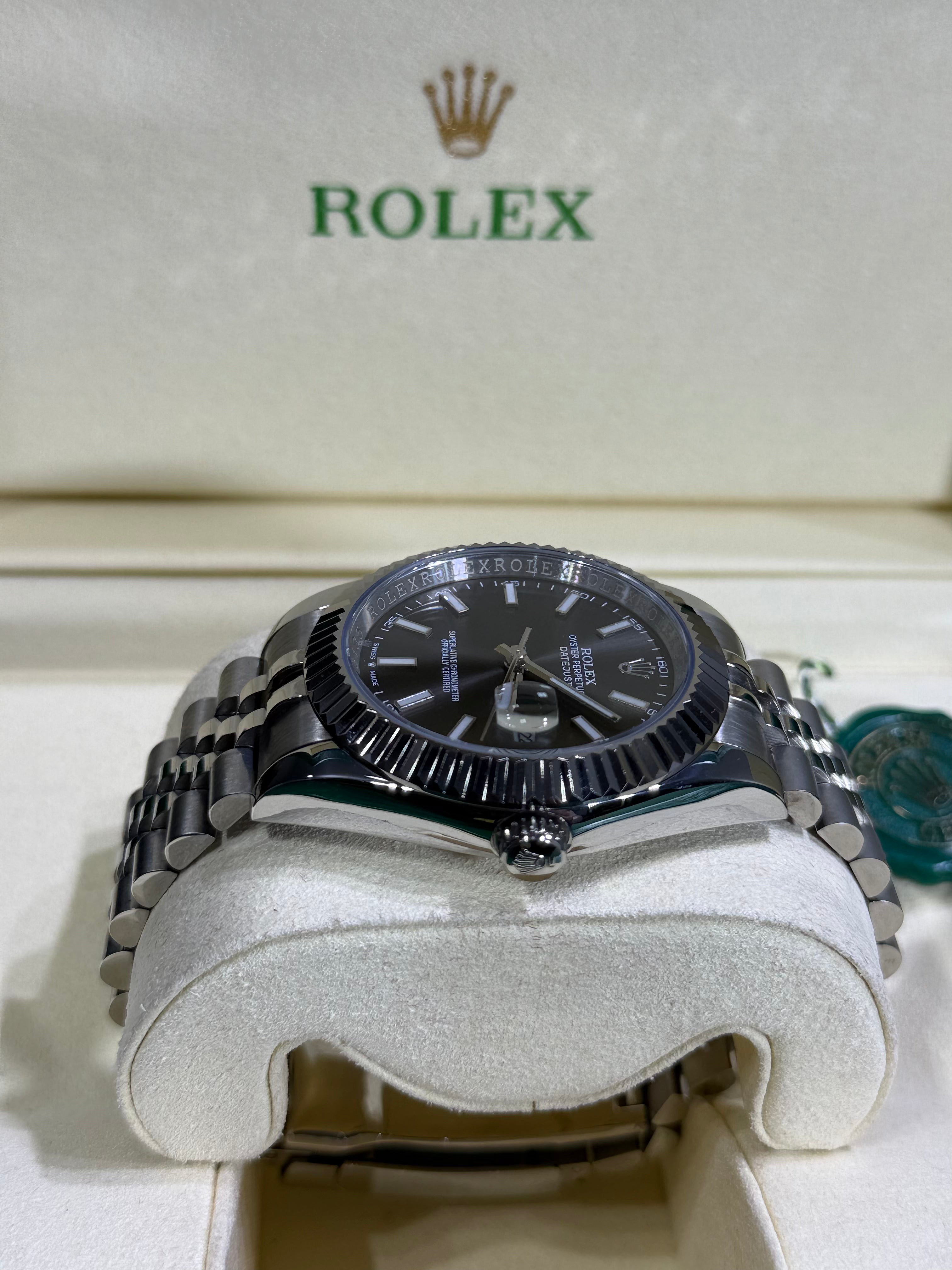 Rolex - Datejust / Cinza / Jubilee