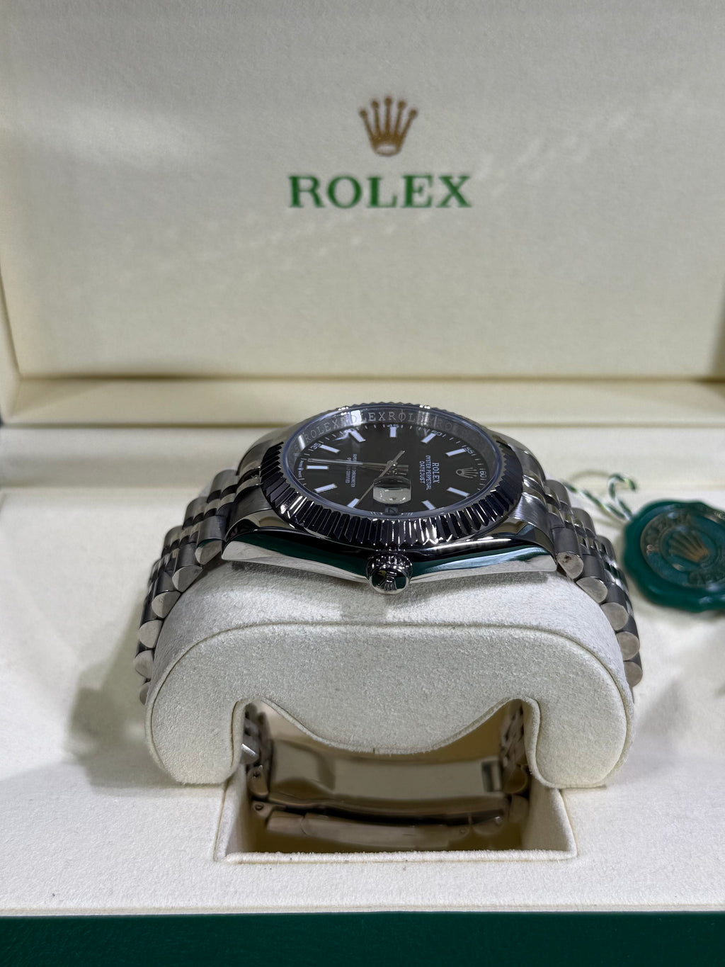 Rolex - Datejust / Preto / Jubilee
