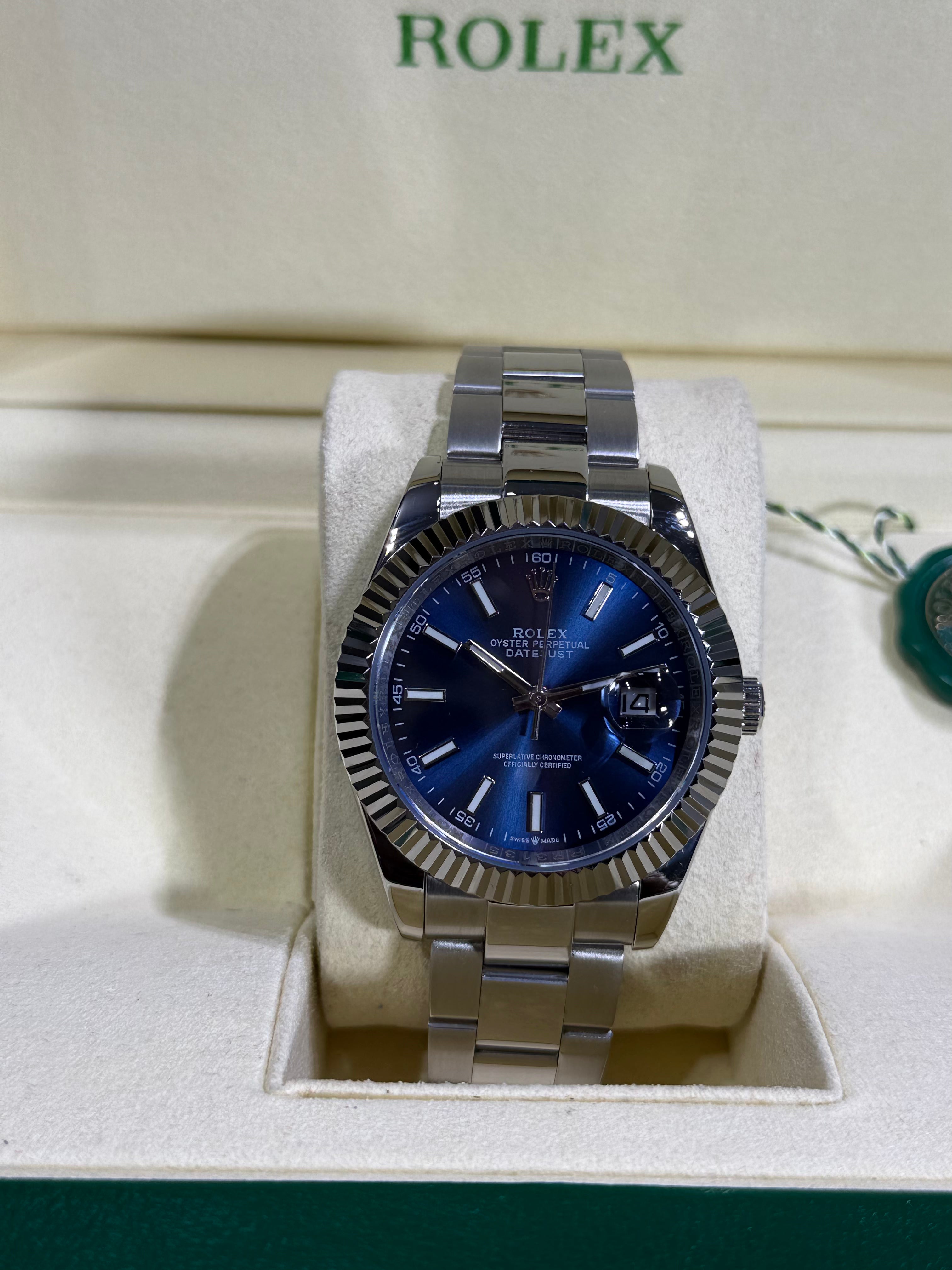 Rolex - Datejust / Azul / Oyster
