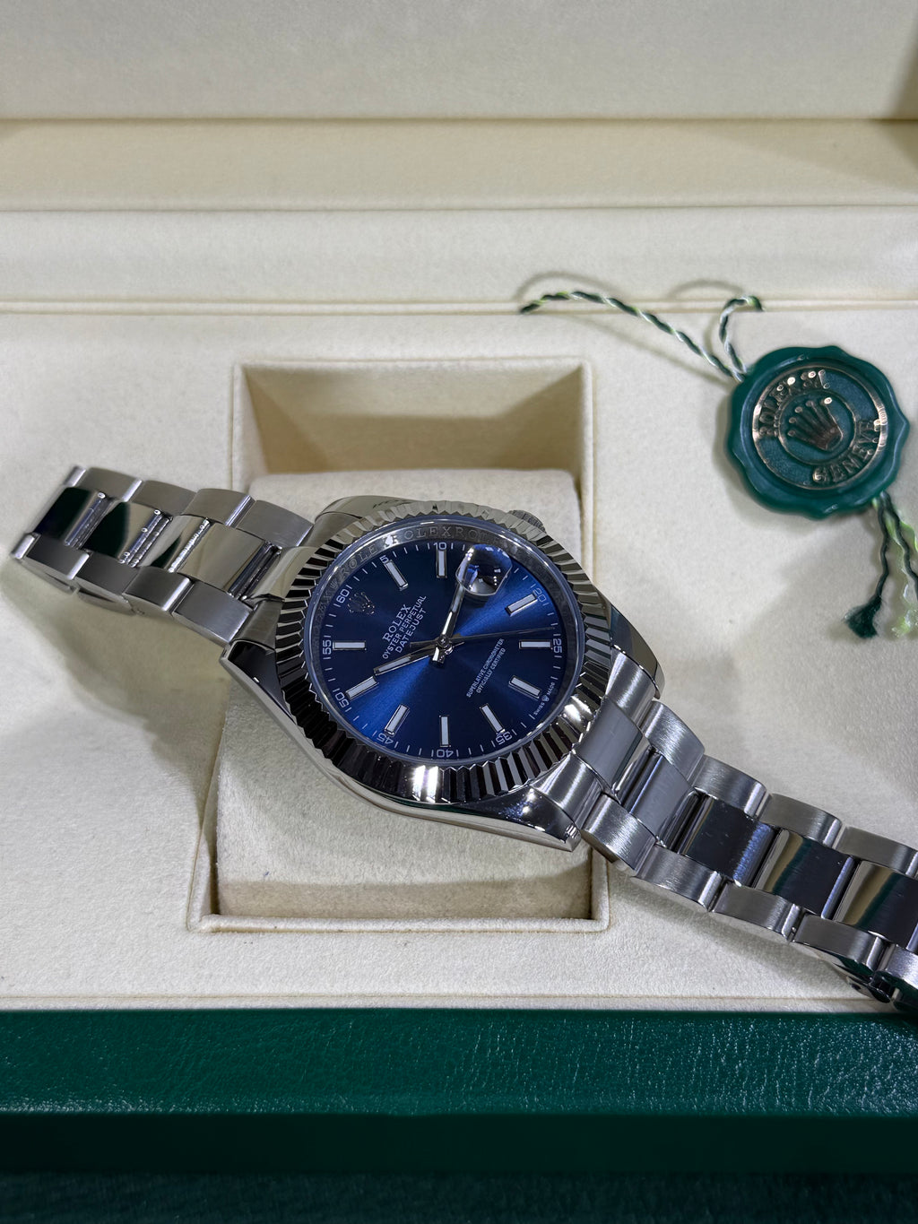 Rolex - Datejust / Azul / Oyster
