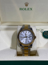 Rolex - Datejust / Branco / Oyster