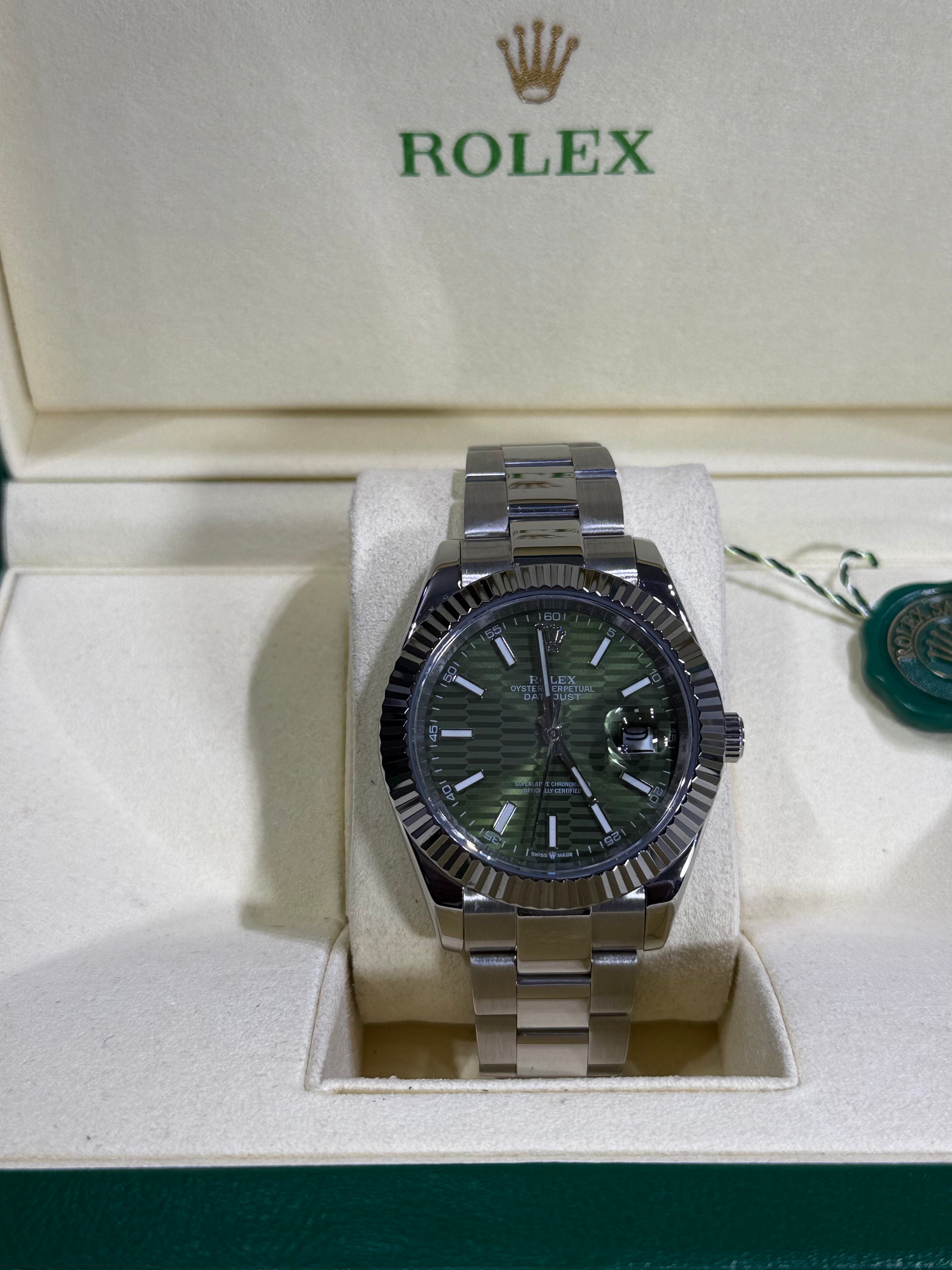 Rolex - Datejust / Verde / Oyster