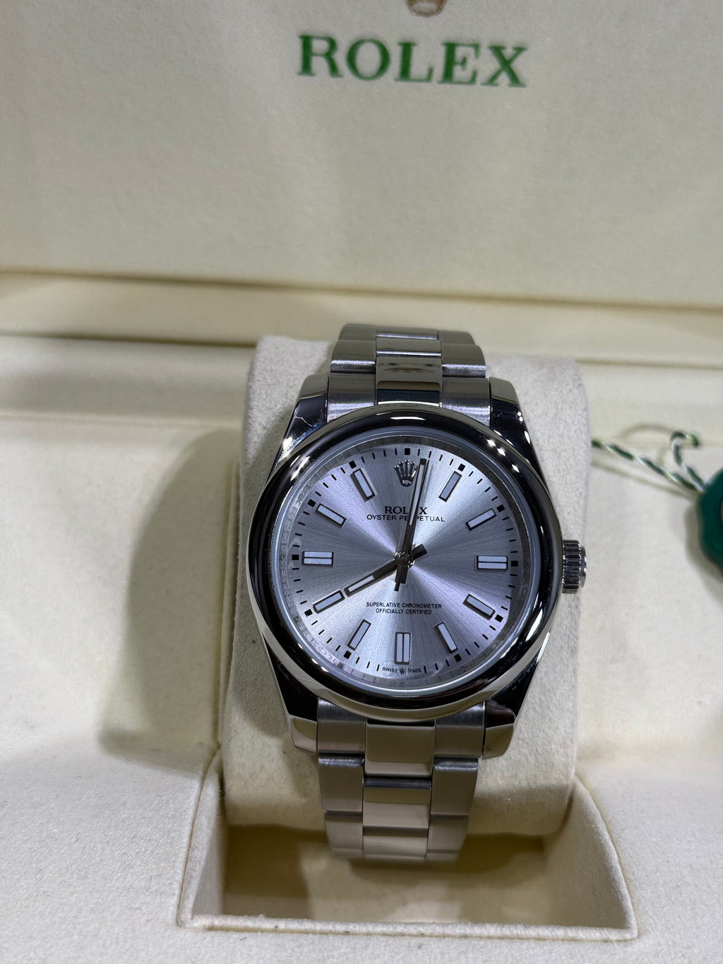 Rolex - Oyster Perpetual / Prateado