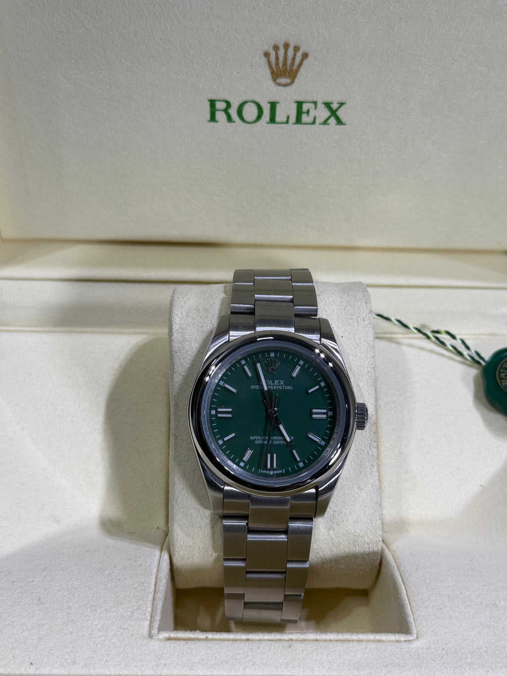 Rolex - Oyster Perpetual / Verde