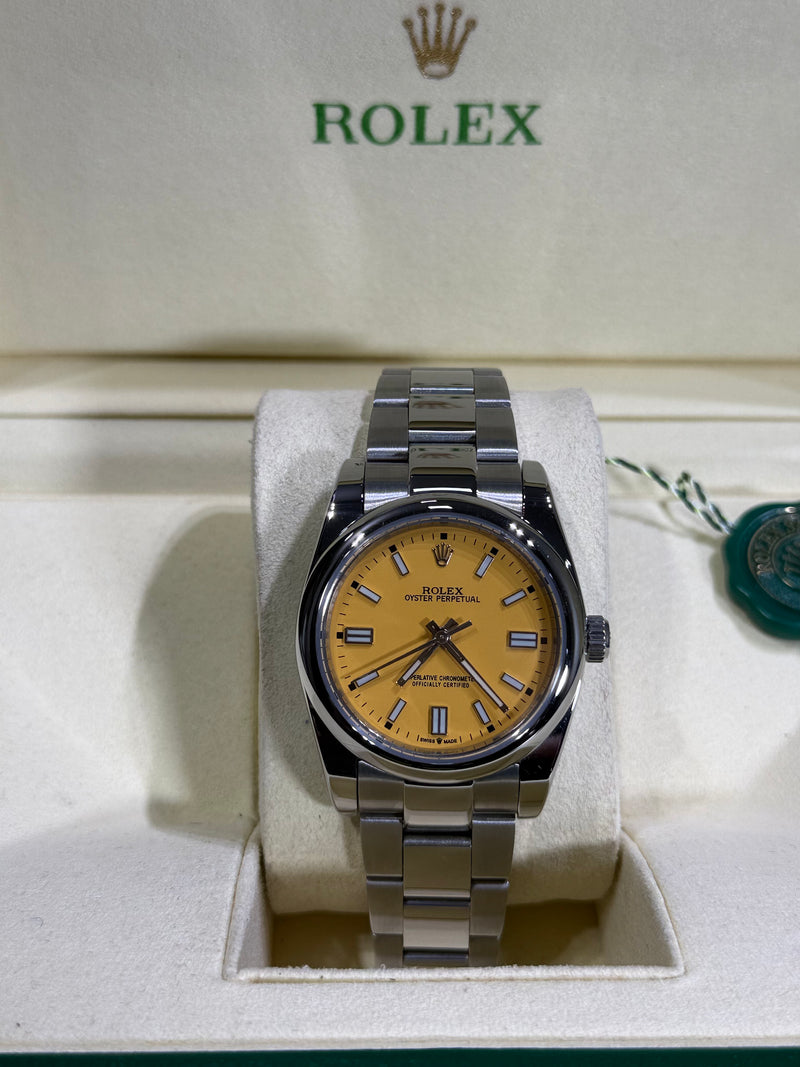 Rolex - Oyster Perpetual / Amarelo