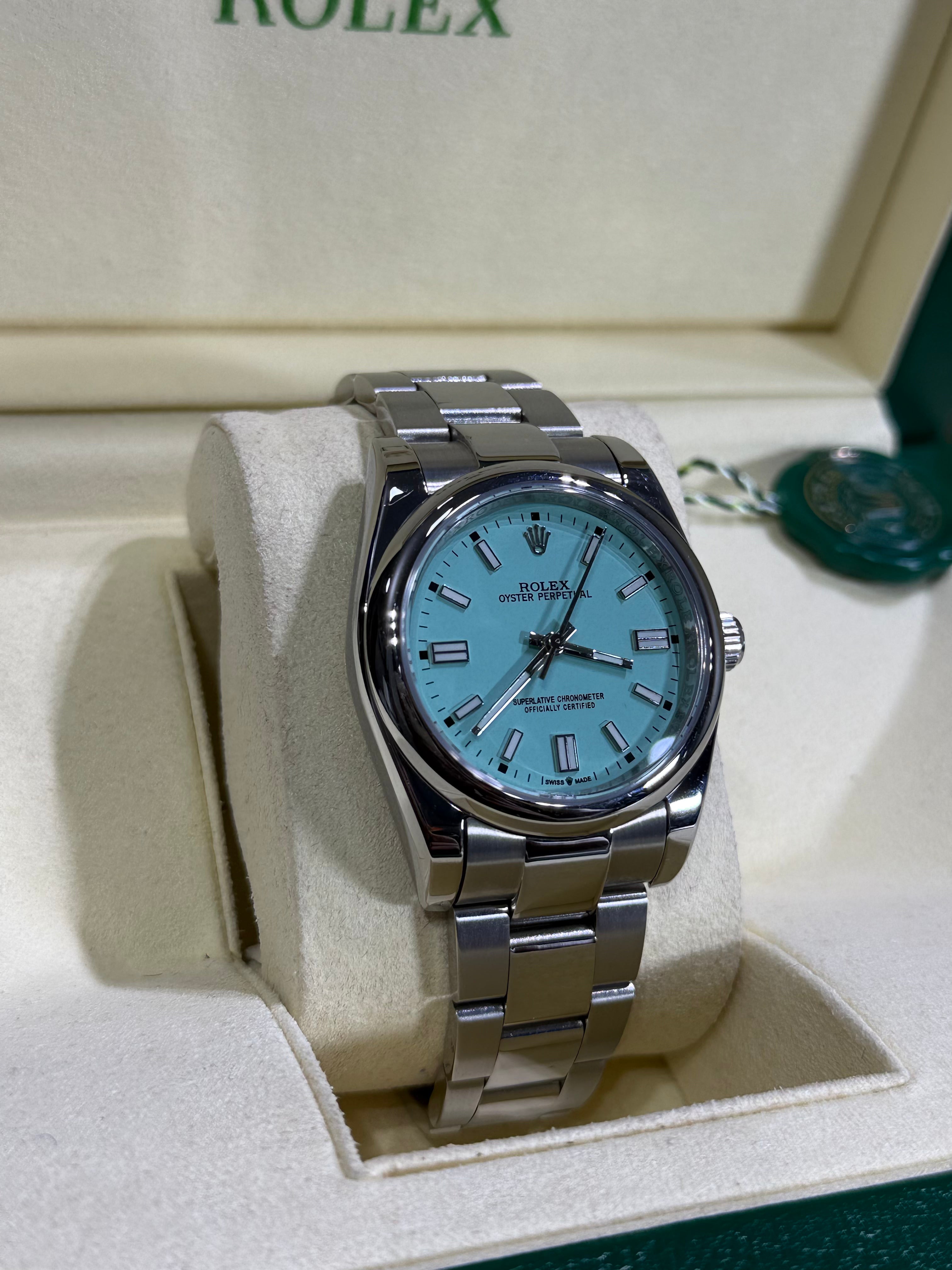 Rolex - Oyster Perpetual / Azul