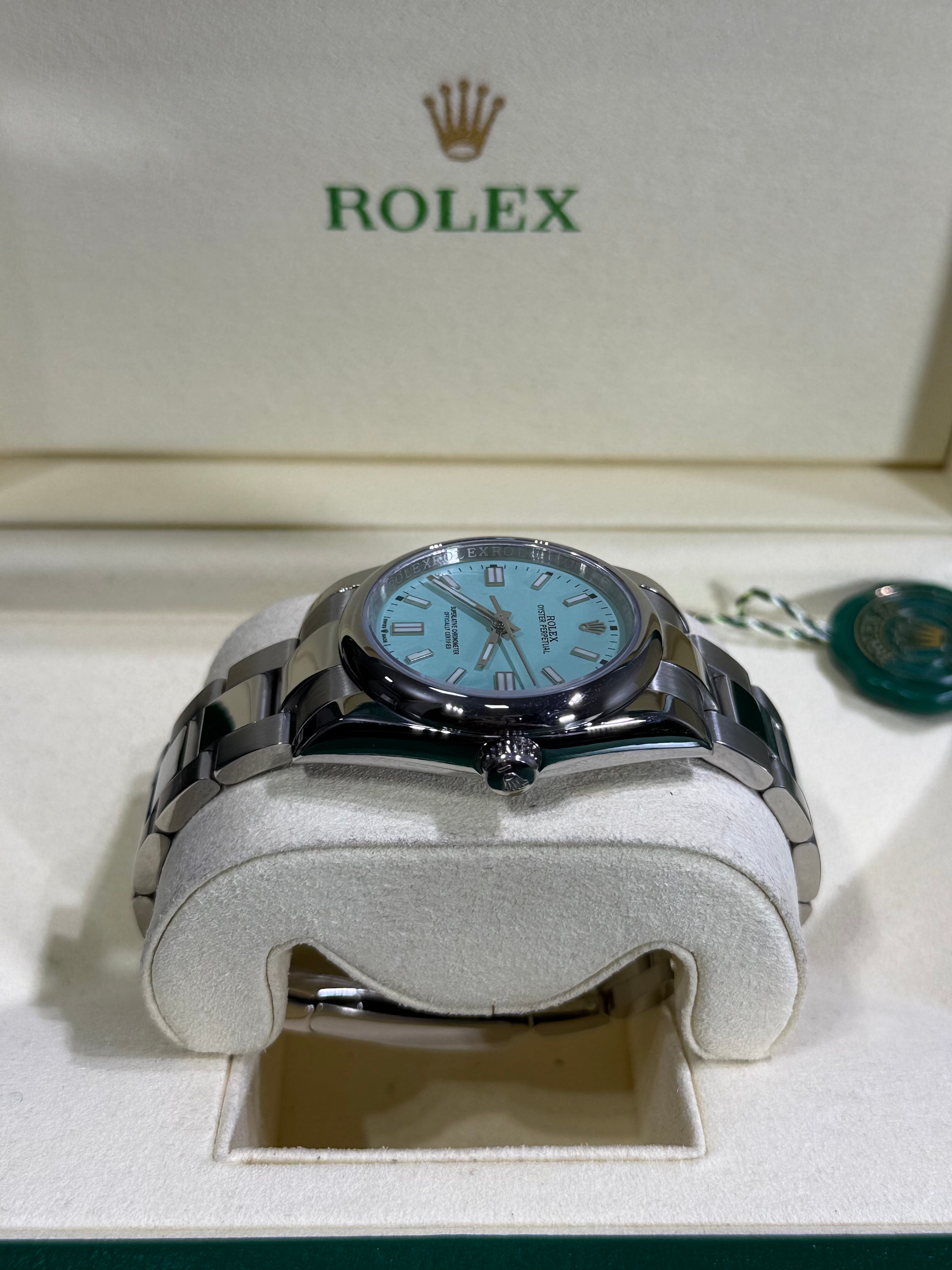 Rolex - Oyster Perpetual / Azul