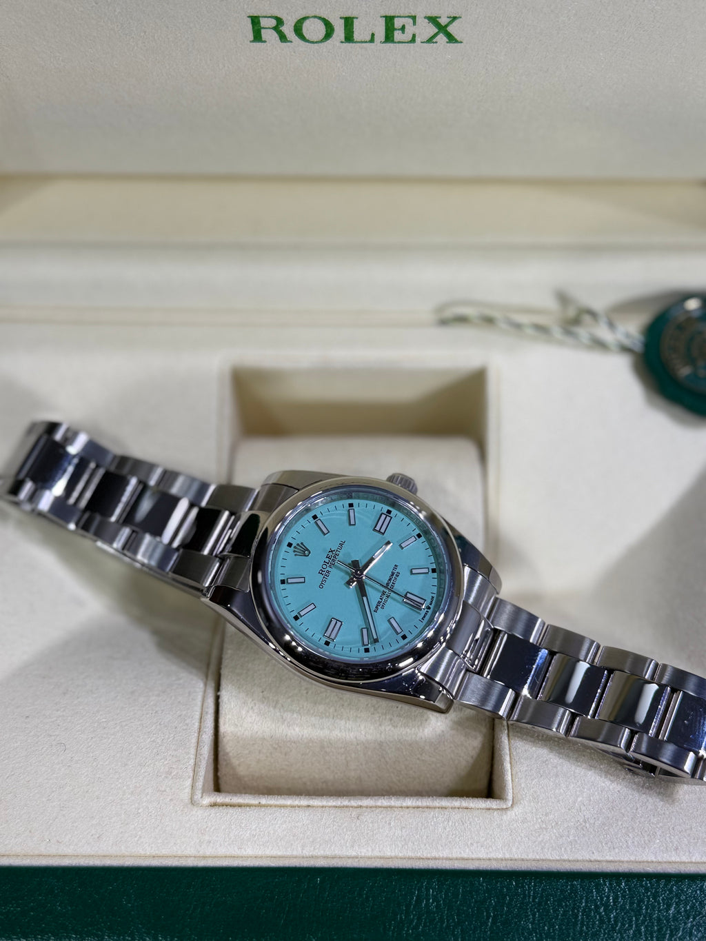 Rolex - Oyster Perpetual / Azul
