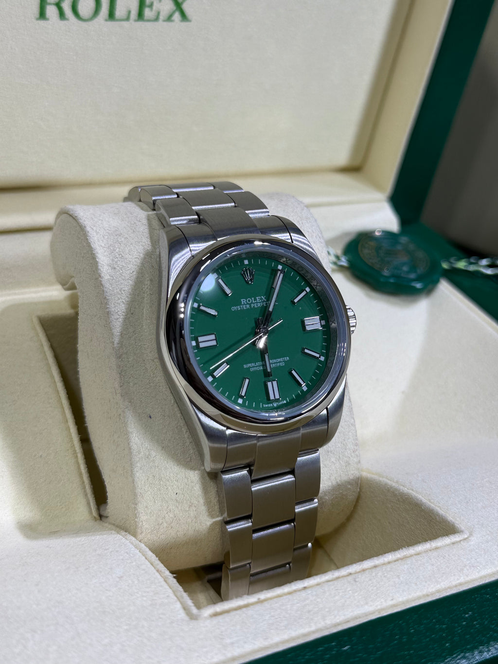 Rolex - Oyster Perpetual / Verde
