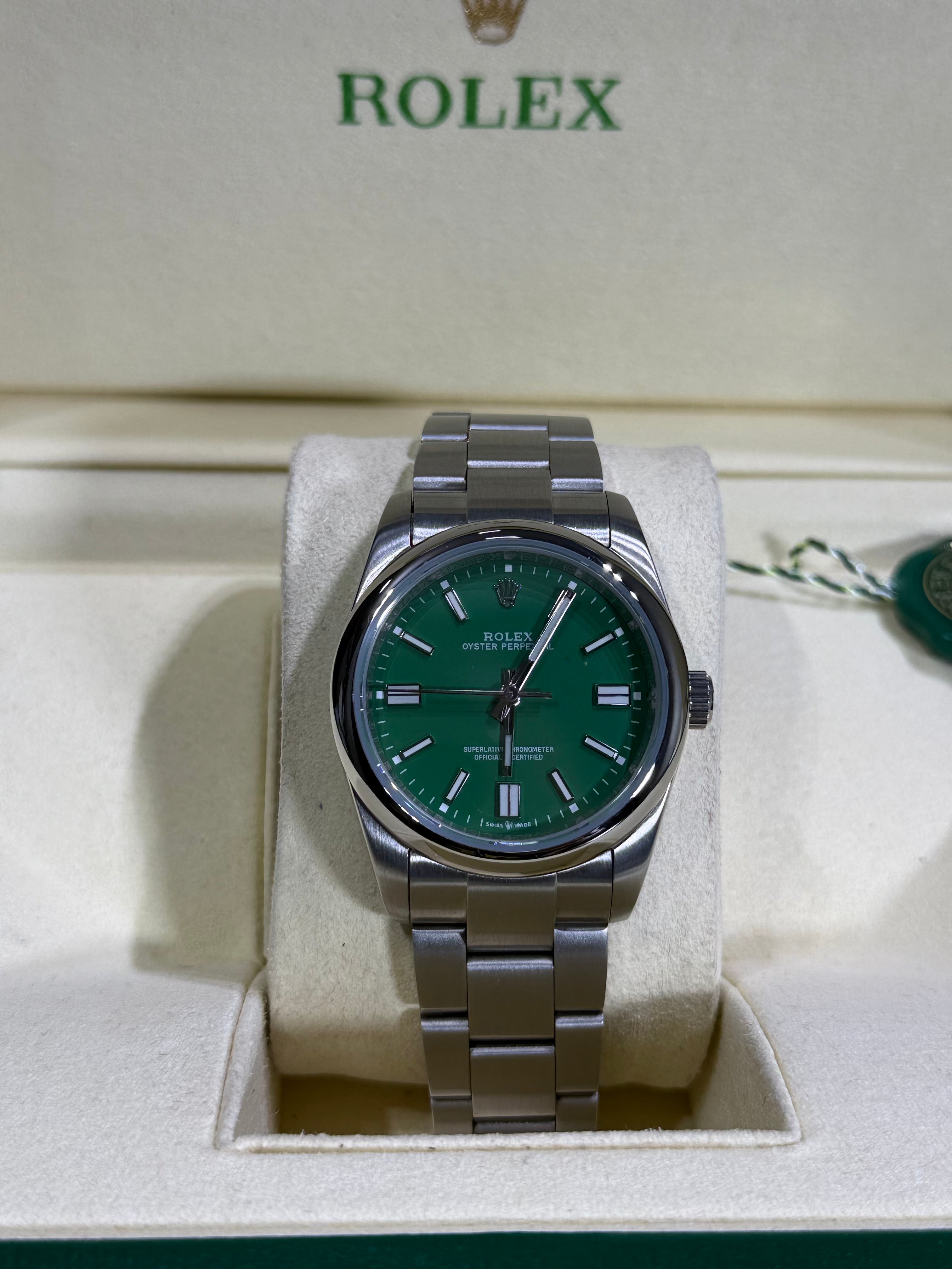 Rolex - Oyster Perpetual / Verde