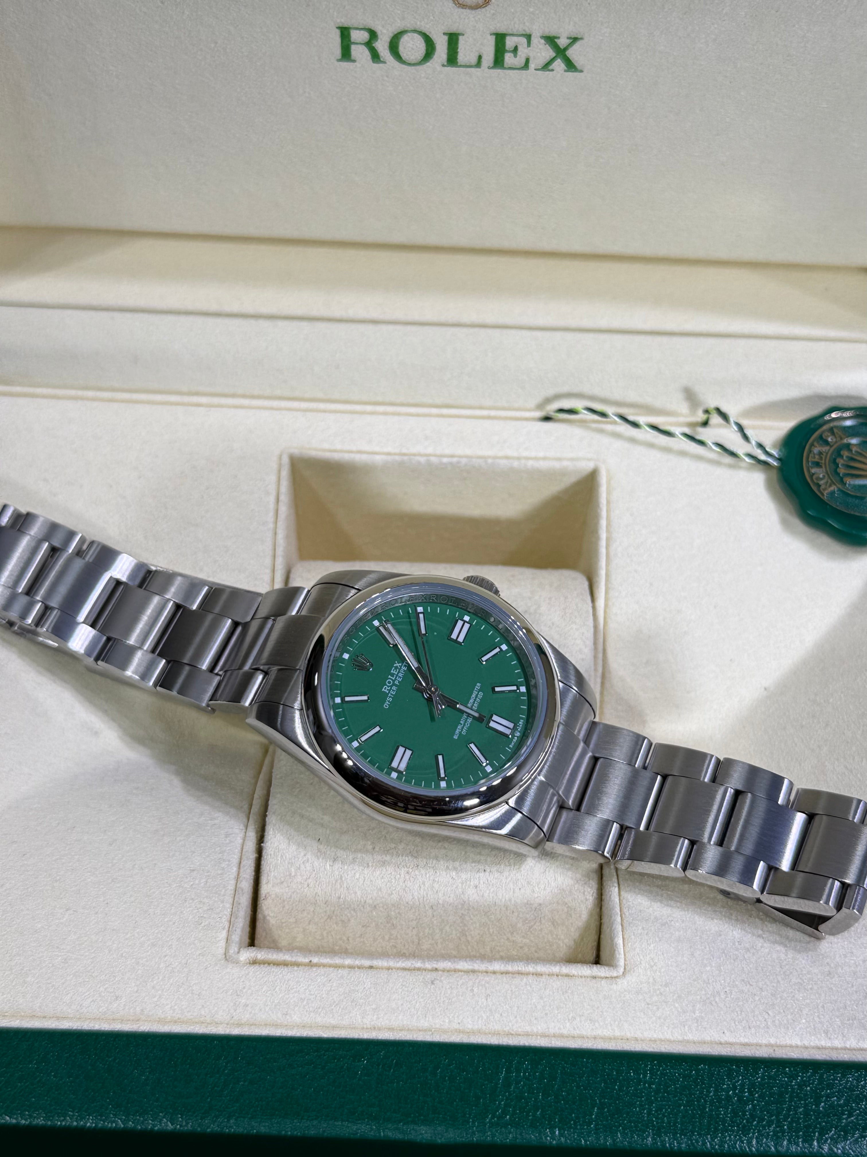 Rolex - Oyster Perpetual / Verde