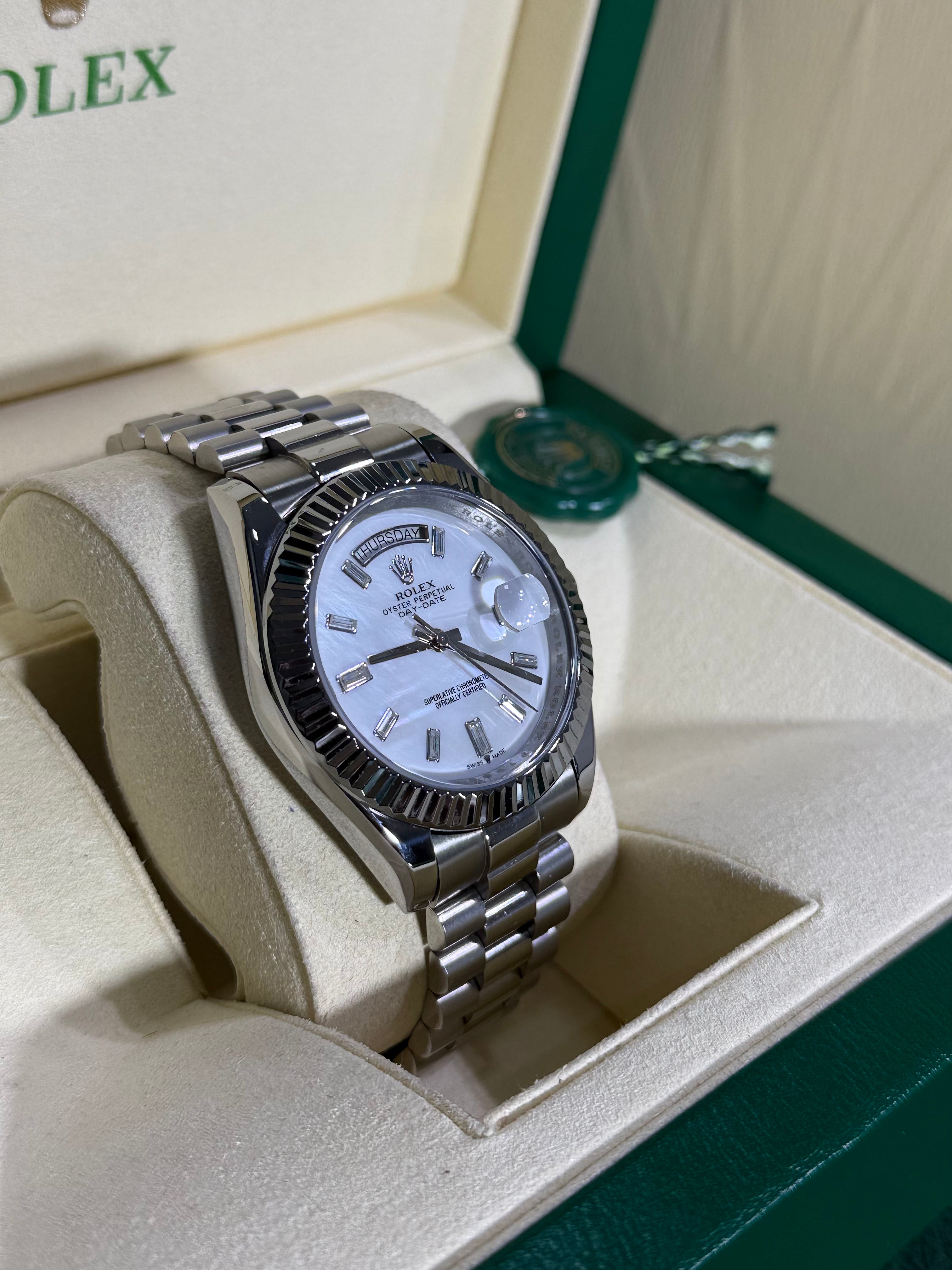 Rolex - Day-Date / Branco