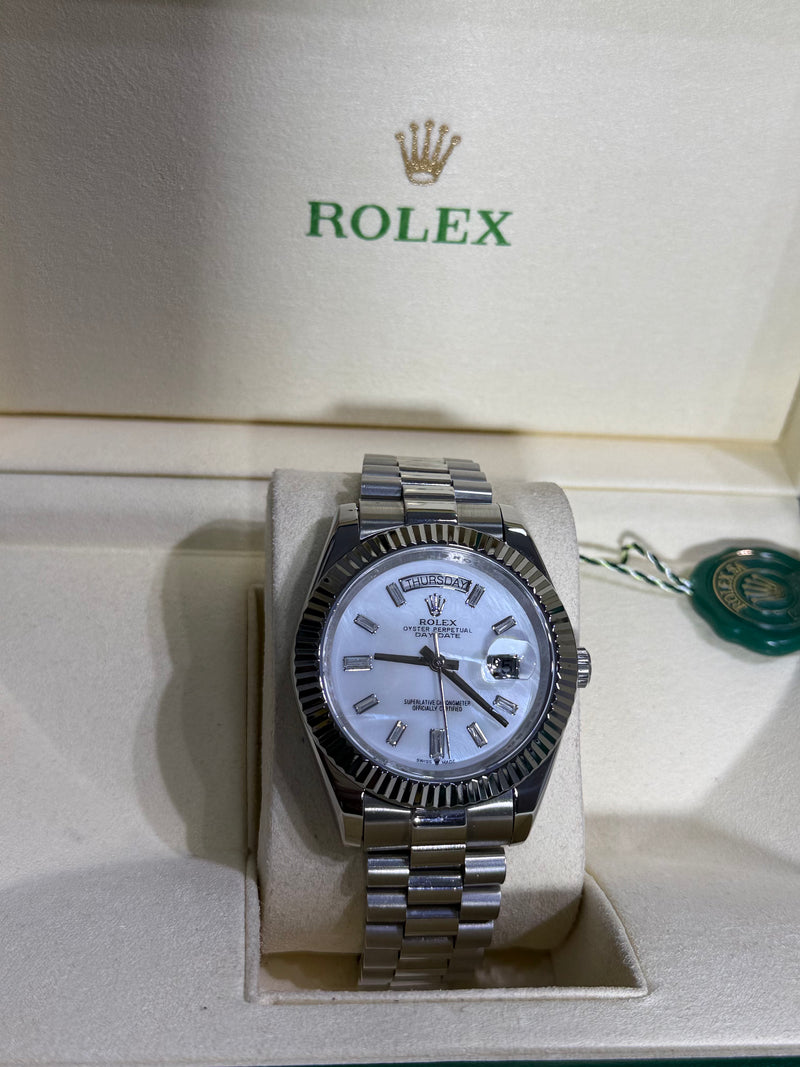 Rolex - Day-Date / Branco