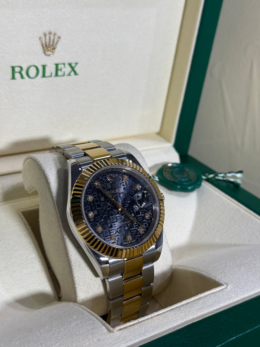 Rolex - Datejust / Preto / Oyster