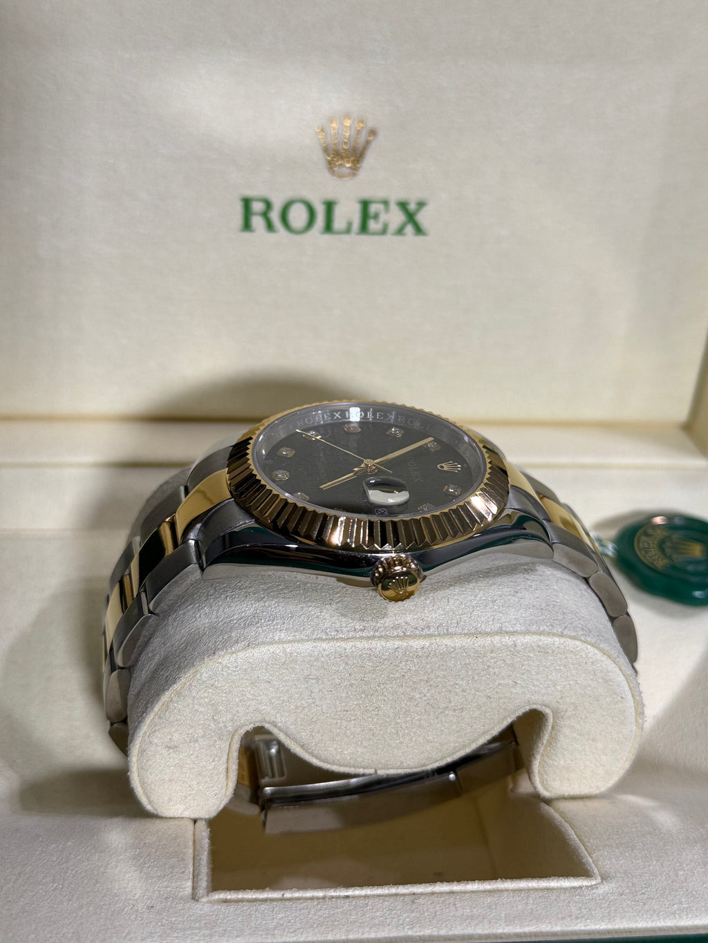 Rolex - Datejust / Preto / Oyster