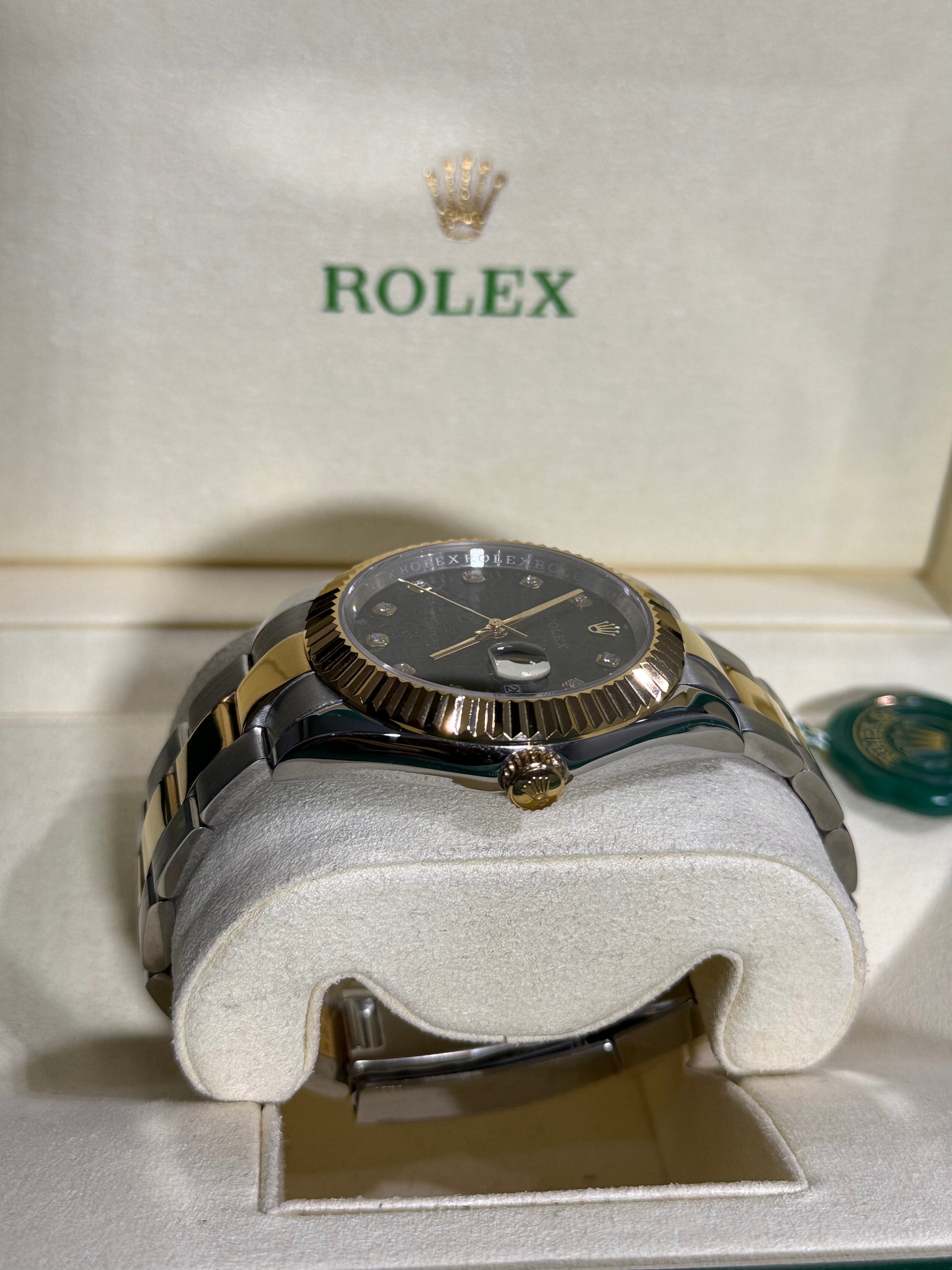 Rolex - Datejust / Preto / Oyster